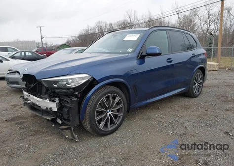 2021 BMW X5 Phev xDrive45E из США, поврежденный, VIN 5UXTA6C02M9F86597
